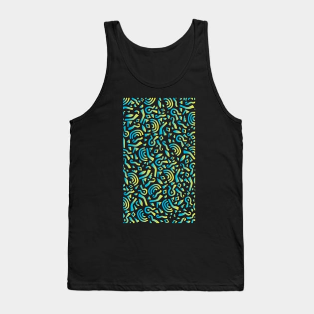 Doddle pattern Tank Top by InnocentClub